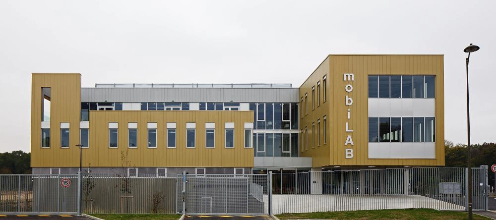 Bâtiment du laboratoire de mobilité mobiLAB